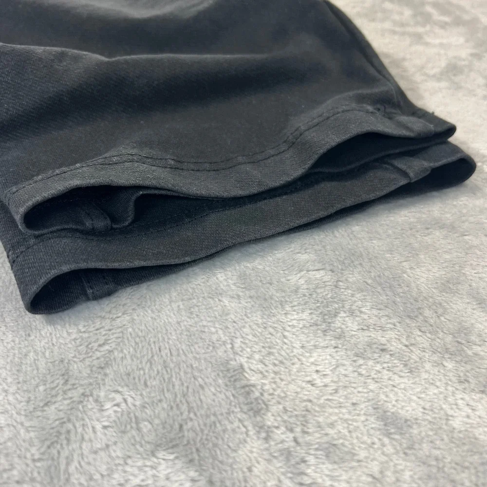 UNIQLO Utility Pants Mens Small Black Cotton Stretch Carpenter Fatigue